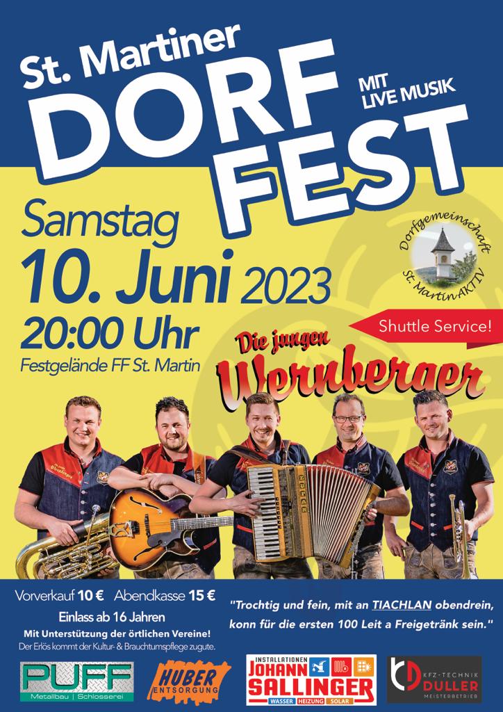 Plakat Dorffest 2023